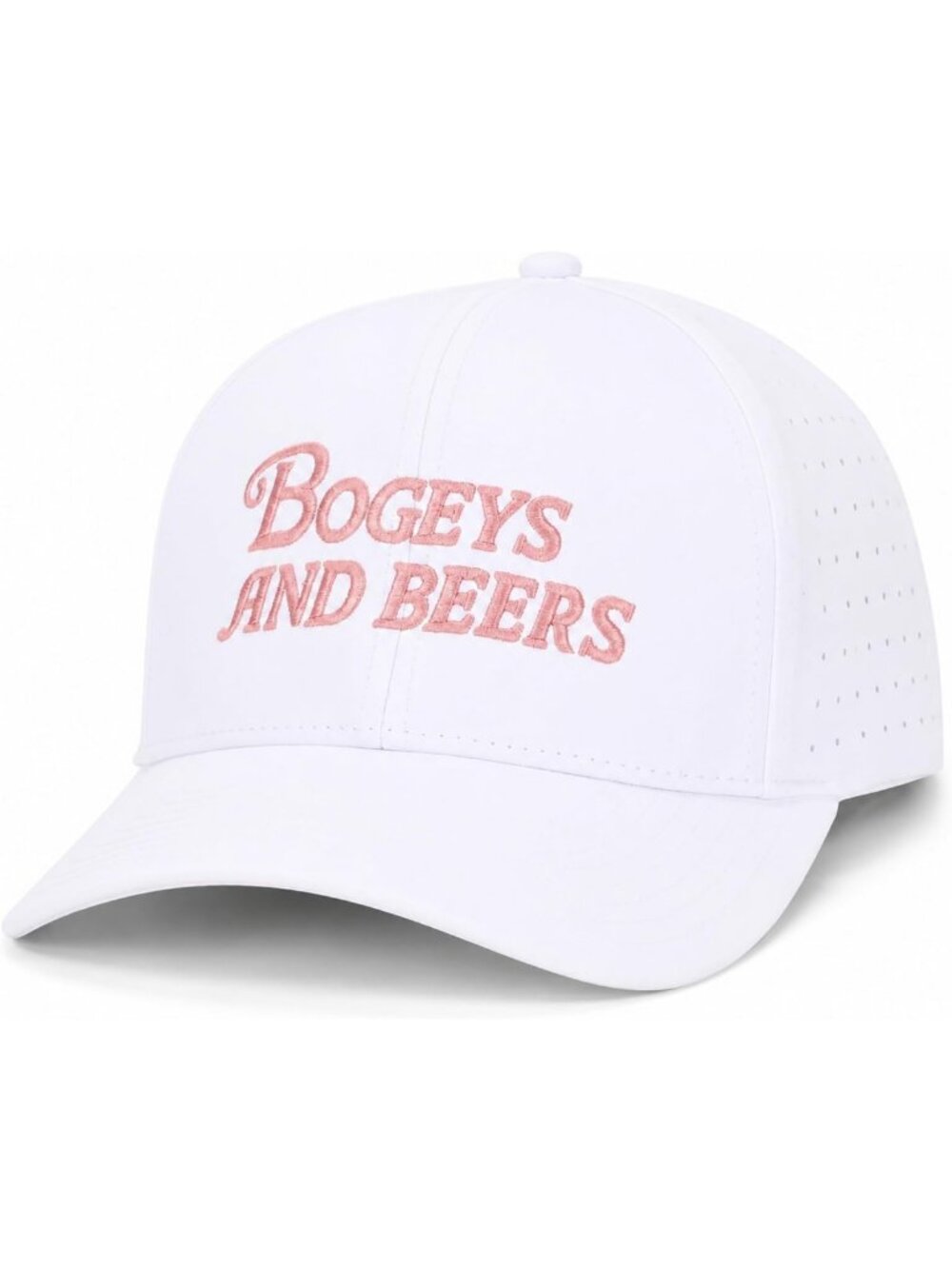 Funny Golf Hat for Women, Adjustable Snapback Cap, Breathable Performance Cap